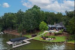 Exquisite Lakefront Property with Beautifully Landscaped Grounds