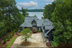 Exquisite Lakefront Property with Beautifully Landscaped Grounds