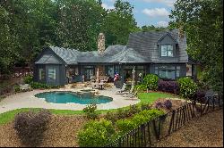 Exquisite Lakefront Property with Beautifully Landscaped Grounds