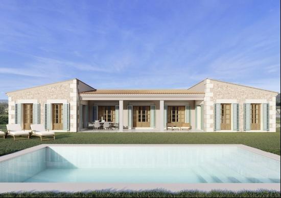 Modern new built finca for sale in Campos, Majorca, Campos 07630