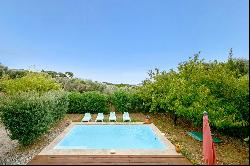 Ollioules - Californian villa with sea view, swimming pool and 3 bedrooms
