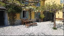 PRETTY FARM HOUSE AND OUTBUILDINGS AT THE FOOT OF THE PYRENEES