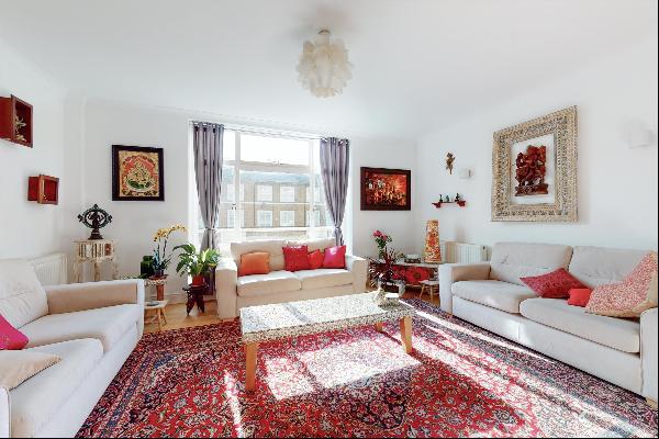 An excellent townhouse (2,244 sq ft / 208.5 sq m) with a west facing garden and lock up ga