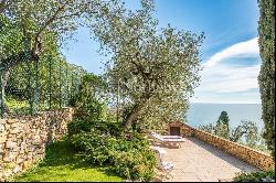 Charming villa in Imperia with stunning sea view