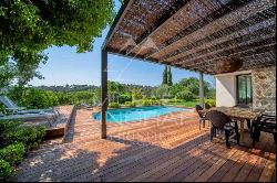 Valbonne - Walking distance from the old village - 6 bedrooms - Partial sea view