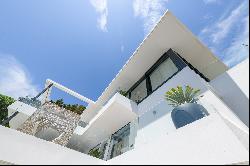 Modern villa with panoramic sea views situated in Cap Martinet, Ibiza