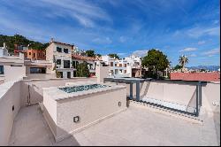 Newly built townhouse with sea views in El Terreno, Palma, Mallorca