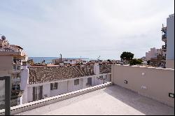 Newly built townhouse with sea views in El Terreno, Palma, Mallorca