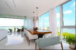 6180- Apartment for sale in front of the Laguna Residencial Isla, Cancun 77500