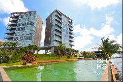 6180- Apartment for sale in front of the Laguna Residencial Isla, Cancun 77500