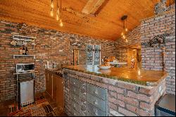 Custom Brick Home Situated on Private Property Backing to Green Acres