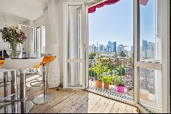 Top floor appartment in Courbevoie