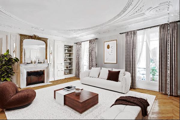 Paris 16th District – An elegant 3-bed family apartment