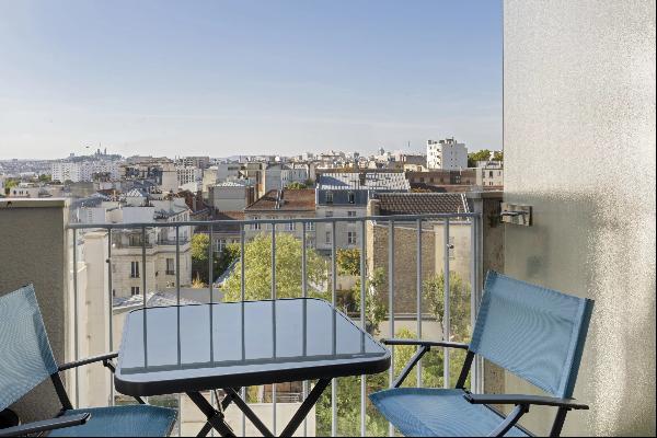 Paris 20th District – A bright and peaceful 2-bed apartment