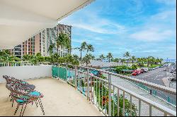 Ilikai Apartment Building, Waikiki, Coastline, Ocean, Sunset Views