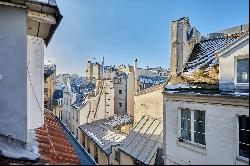 Paris 6th District Top floor with a terrace.