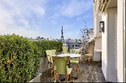 Paris 8th District – A superb penthouse apartment with terraces