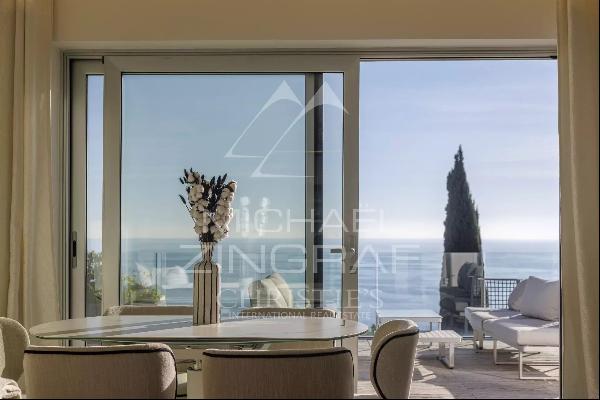 Magnificent flat with panoramic sea view