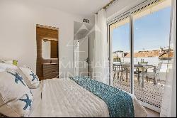 Cannes - Centre - Top floor 3 bedrooms apartment