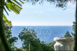 Cap d'Ail - Apartment with garden and splendid sea view