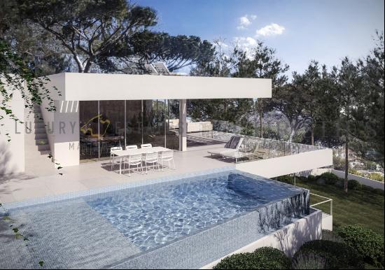 Building plot in Camp de Mar with planning permission for a modern villa