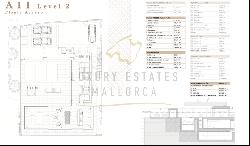 Plot in Camp de Mar with planning permission for a villa with sea views