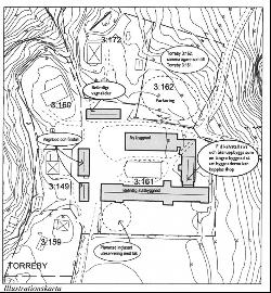 Planned area with great potential next to Torreby Castle and golf course