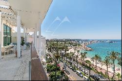 Cannes - Croisette - Penthouse with sea view