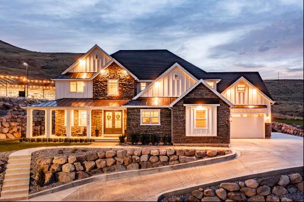 Escape to The Hillside of Herriman and Discover a Modern Farmhouse Estate