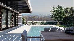 Designer villa with splendid views in charming typical andalusian village, Mijas