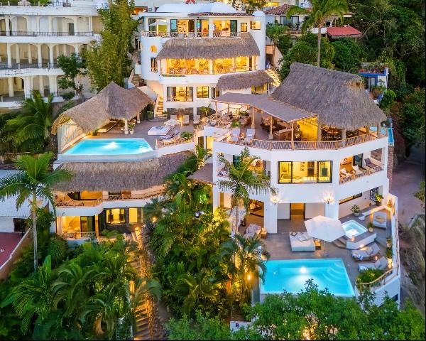 Villa Boho: Magnificence in the Hills of Amapas, Puerto Vallarta. For Sale