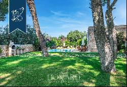 Luxury estate with a private park and orange grove for sale in the wonderful countryside o