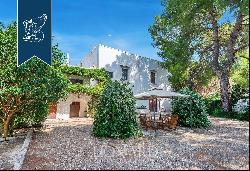 Luxury estate with a private park and orange grove for sale in the wonderful countryside o