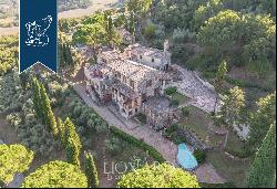 Wonderful panoramic monastery with an 11th-century church set into the hills of the provin