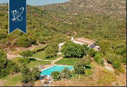Prestigious estate surrounded by luxuriant Mediterranean nature for sale just above the ce