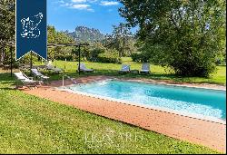 Villa with a pool and a big planted park for sale in the leafy Costa Smeralda