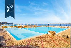 Wonderful hotel with two pools and a breathtaking view of the Black Pearl of the Mediterr