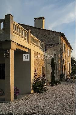 For sale beautiful turnkey lifestyle passion vineyard estate on the banks of the Dordogne