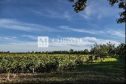 For sale beautiful turnkey lifestyle passion vineyard estate on the banks of the Dordogne