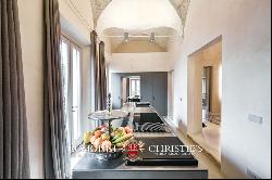 LUXURY APARTMENT WITH TERRACE AND GARAGE FOR SALE IN MONTEPULCIANO