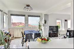 ANGLET – A 4-ROOM APARTMENT WITH A TERRACE AND GARDEN ENJOYING A GLIMPSE OF THE OCEAN