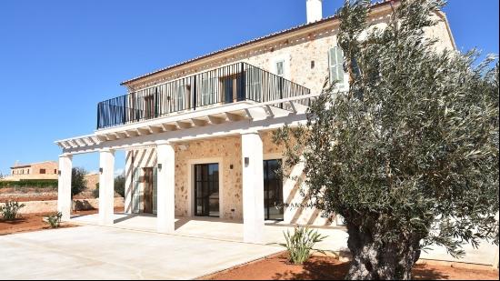 New finca with pool for sale on the outskirts of Es Llombards, S, Santanyí 07650