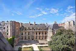 Duplex for sale in Paris 4rd arr. - Place des Vosges.