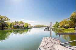 Sag Harbor Waterfront with Dock