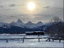 Modern Mountain Home with Beautiful Grand Teton & Big Hole Mountain Views