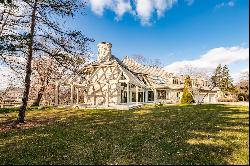 Contemporary Stone Home