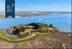 The Island of Crevan, in the Venice lagoon, is for sale with its idillic gardens and renov