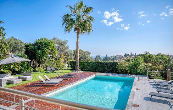 Exceptional Contemporary Villa in Secure Residential Area, Antibes