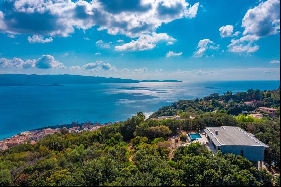 For rent : Luxury villa with pool and panoramic sea view - Ajaccio - Corsica