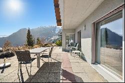 Very pleasant, quiet chalet with magnificent mountain views